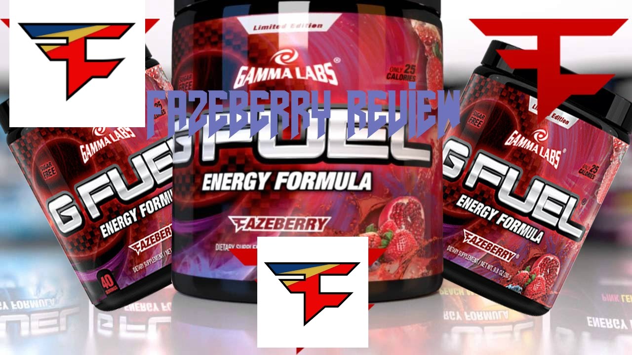 Gfuel FaZe Berry Review + Taste Test! YouTube