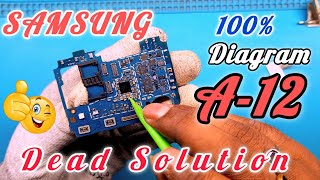 Samsung A12 Dead Solution #mobileengineer