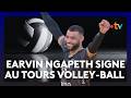 Earvin Ngapeth de retour à Tours : conférence de presse en direct de l'Hôtel de ville
