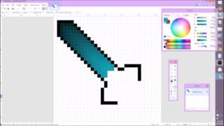 [Minecraft Texture Pack Making] - Sword #2 - [EP04]