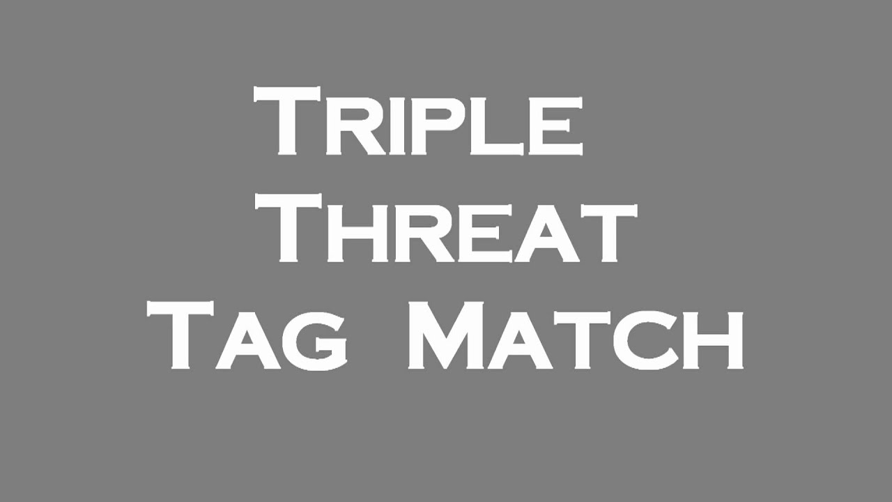 Sean Beckerman Audio: Triple Threat Tag Team Match