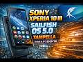 Sony Xperia 10 III with Sailfish OS 5.0 (Tampella)