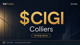 Colliers Q2 2026 Earnings: 16% Revenue Growth & Strategic Expansion