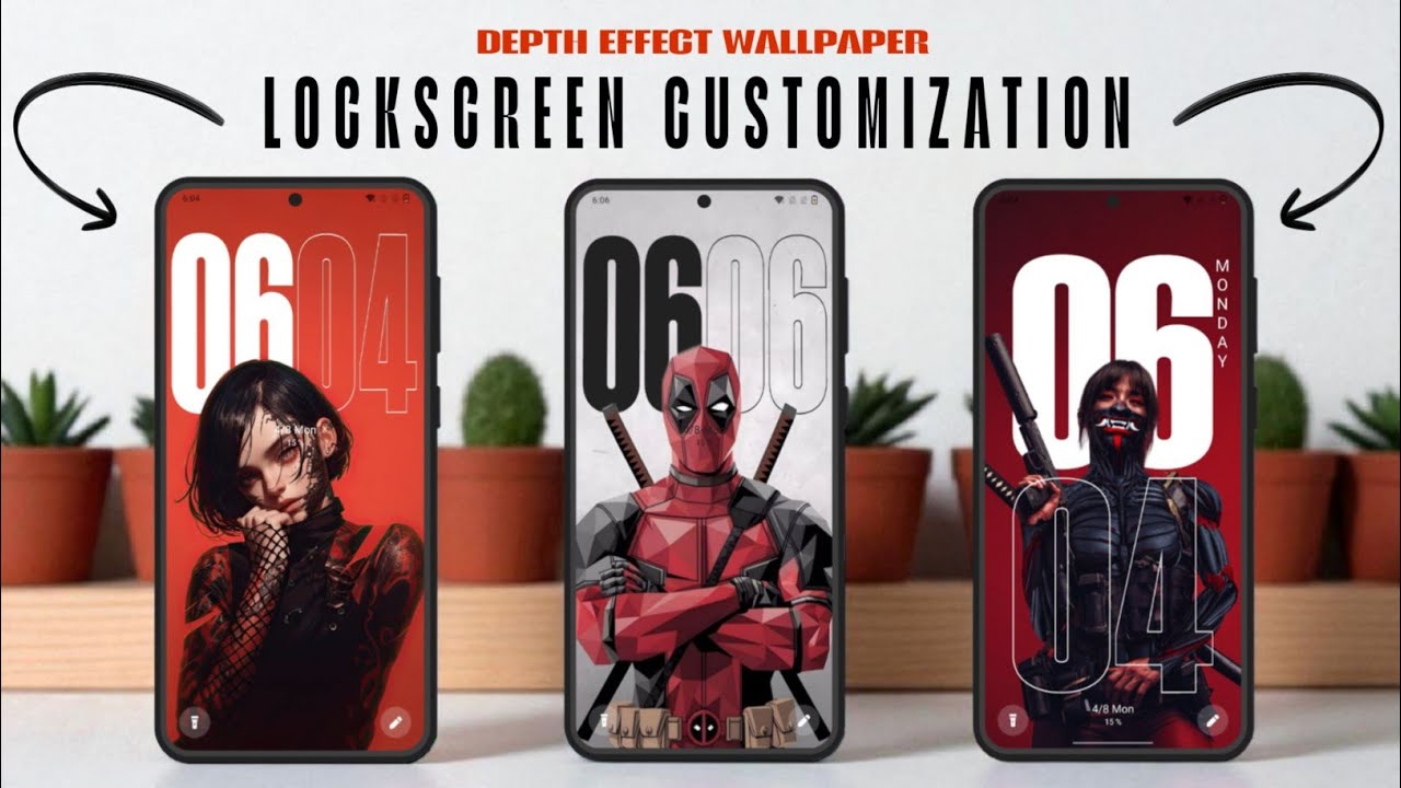 Depth Effect Wallpaper 🔥 Lockscreen Customization for Any Android Phone