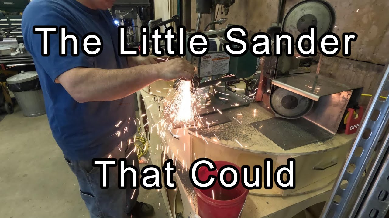 Dales tool of the day #16 the Grizzley 2x42 belt sander