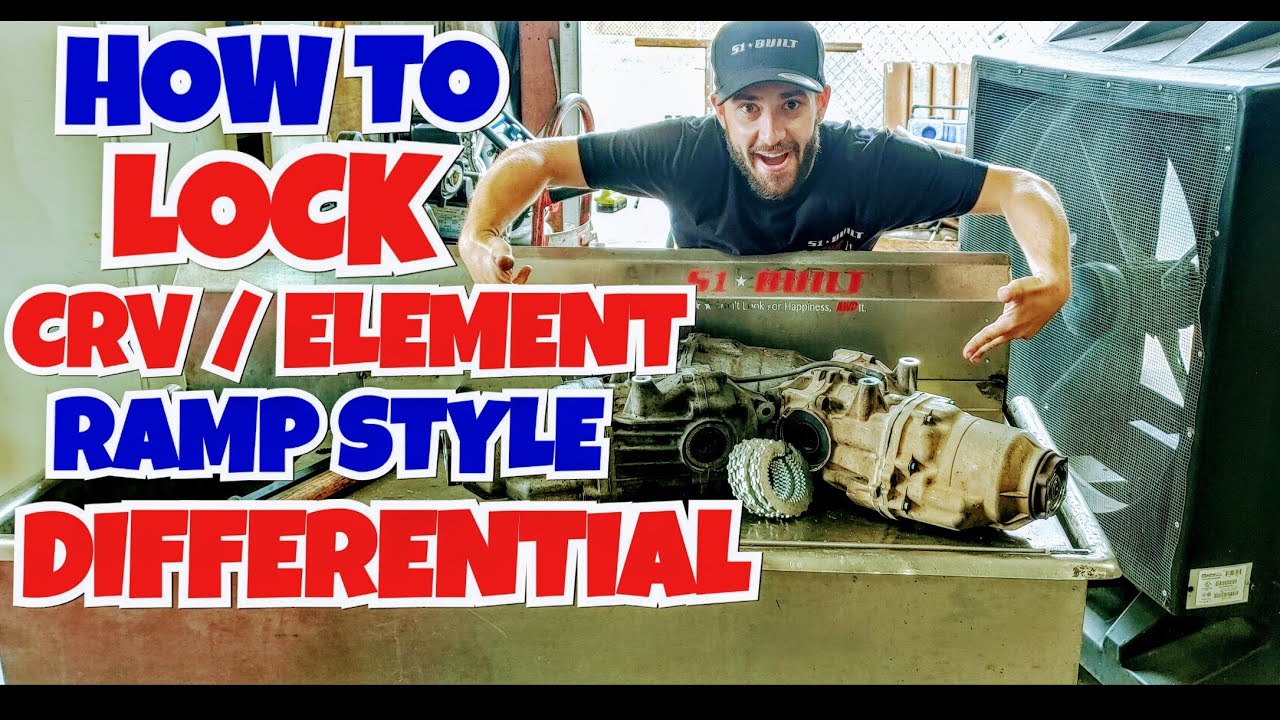 ⚠️КАК ЗАБЛОКИРОВАТЬ ДИФФЕРЕНЦИАЛ ПОЛНОГО ПРИВОДА CRV/ЭЛЕМЕНТ В СТИЛЕ RAMP ⚠️
