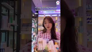 💫 “When they say stop buying Korean skincare, but your skin says ‘keep going!’ 😌✨