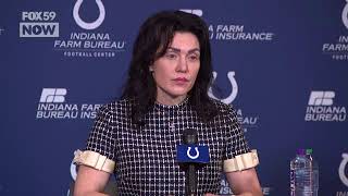 Carlie Irsay-Gordon end of year presser Information