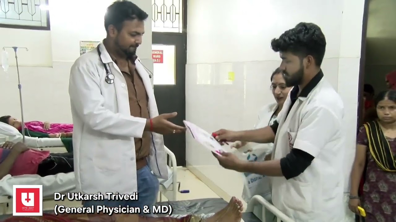 UH Dr Utkarsh Trivedi (Consultant Physician & MD )at Utkarsh Hospital Kanpur 
