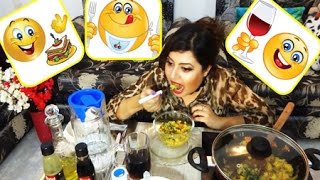 INDIAN FOOD MUKBANG | Fusion Food | Eating Show | Storytime | Bab...