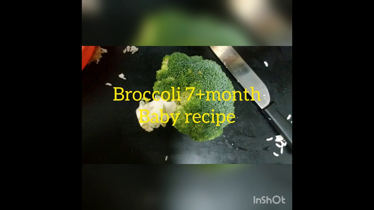 Broccoli recipe 7+month baby recipe baby food healthy baby food