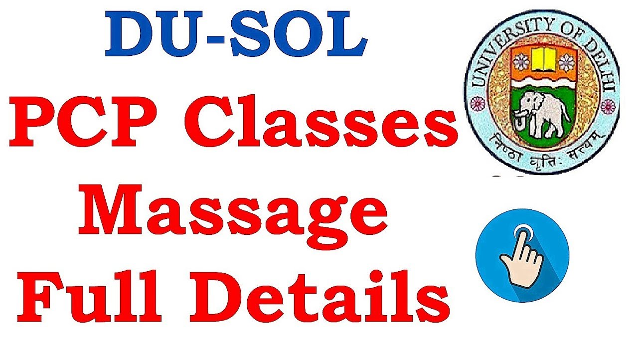 Massage for SOL PCP classes (full details)