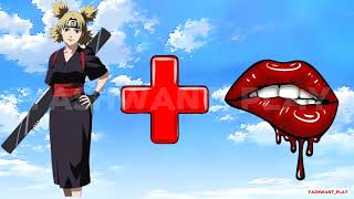 Naruto Characters In kisses Mode 😘 #narutoshippuden