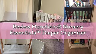 Review Munchkin® Nursery Essentials™ Diaper Organizer