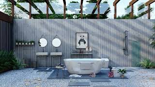 Bathroom 3D Cinematic Animation / Arch viz Render of Bathroom screenshot 5