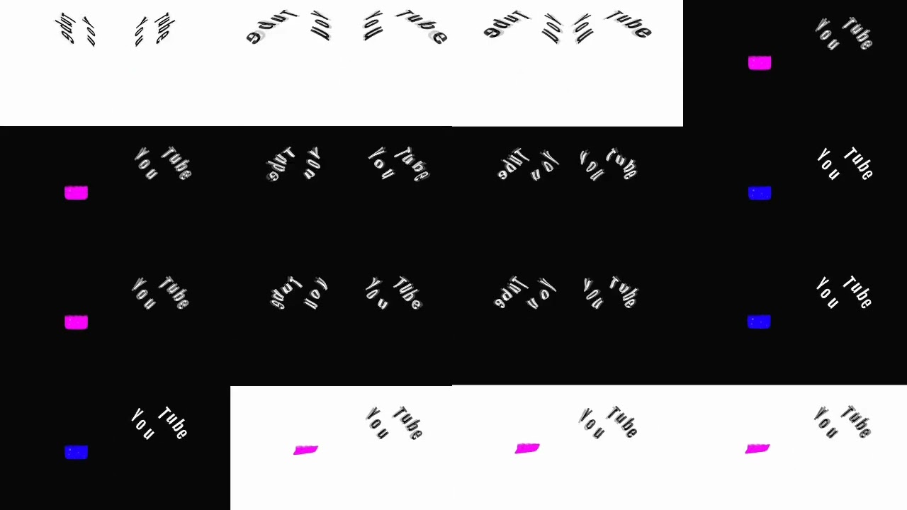 YouTube Logo Paper Animation Ident Effects (Klasky Csupo 2001 Effects) Superparison