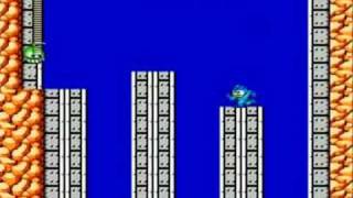 Mega Man Gameplay Walkthrough Part 2 - Gutsman Stage