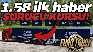 Driving Academy Güncellemesi̇ 1.58 Güncellemesi Euro Truck Simulator 2