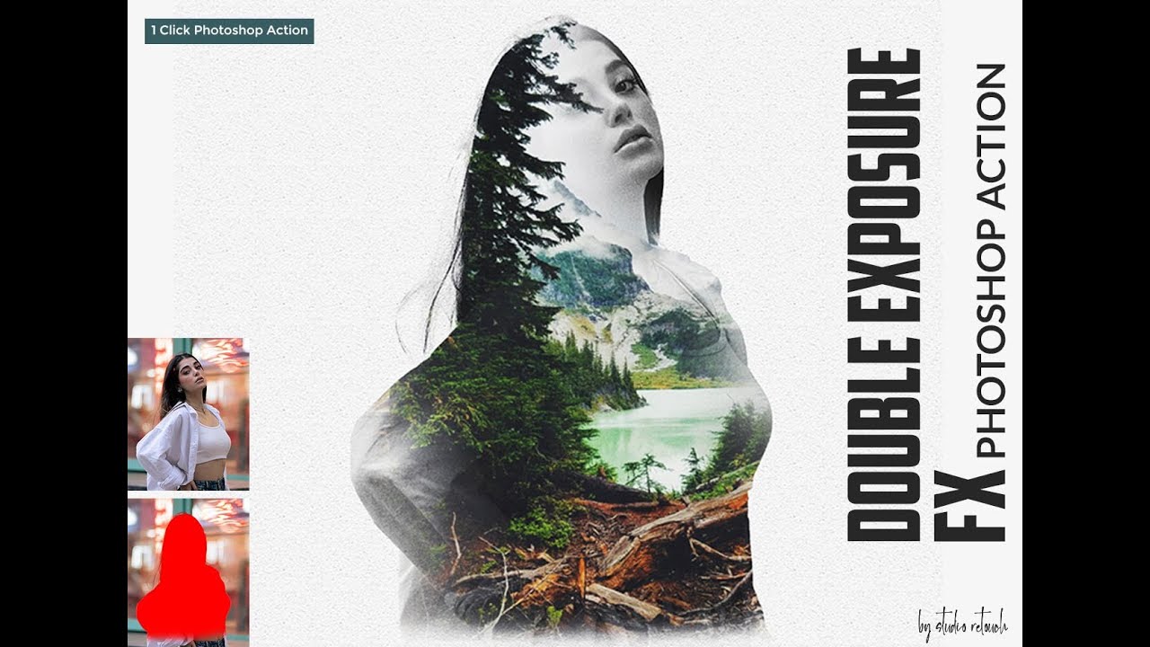 Double Exposure FX Photoshop Action