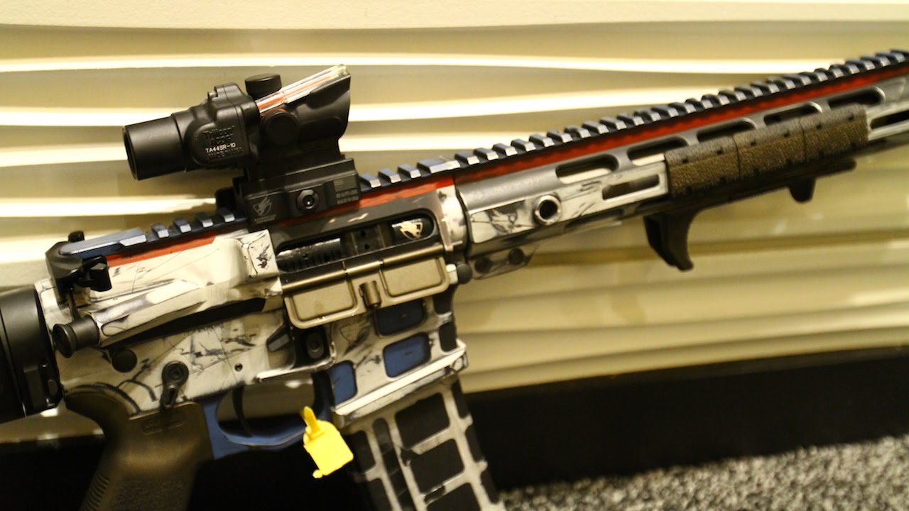 American Defense MFG New Rifle & Updates Shot Show 2016 YouTube