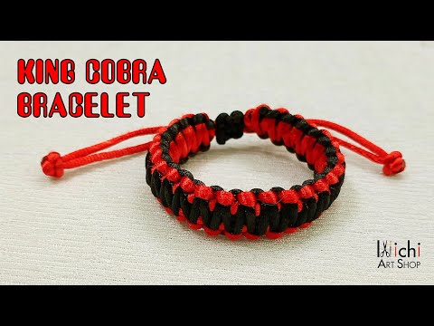Video Hướng dẫn cách làm vòng tay handmade King Cobra bằng... - youtube
