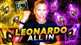 I HIT GOLD! Opening My Sacred And Void Shards For Leonardo's Hero's Path! | Raid Shadow Legends