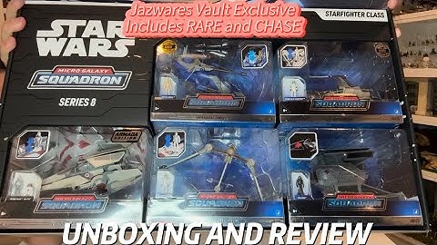 Star Wars Micro Galaxy Squadron Series 8 Starfighter Class Collection Toy Unboxing and Review