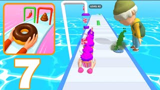 Bakery Stack - Gameplay Walkthrough Part 7  (Android,iOS)