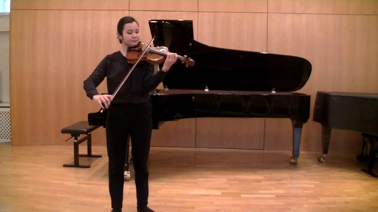 20161111 Djanay Tulenova Bach Sonata 1 B