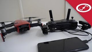 Flying the DJI Mavic Air with the new DJI Fly app