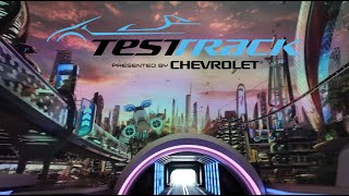 Test Track Queue and Full Ride Experience POV   4K
