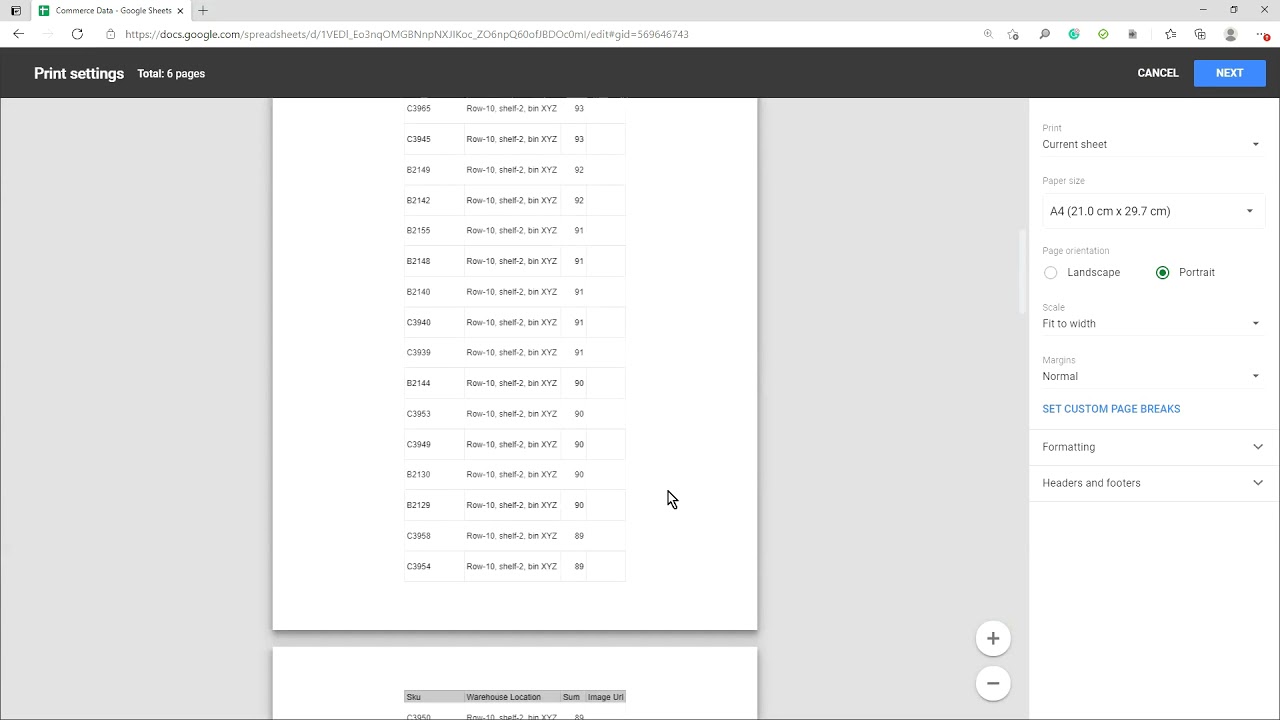 Custom Pick Lists, Order Reports & Inventory Data from Shipstation & Shopify - support@opstack.co