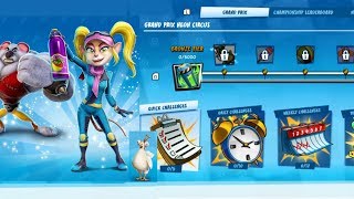 CTR Nitro-Fueled - Neon Crircus GP Footage (New Track, Pasadena, Koala Kong and more!)