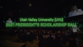 Utah Valley University President's 2021 Scholarship Ball Teaser