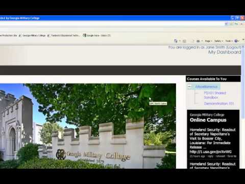 How to Login to the GMC Online Campus