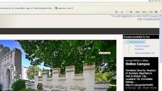 How to Login to the GMC Online Campus
