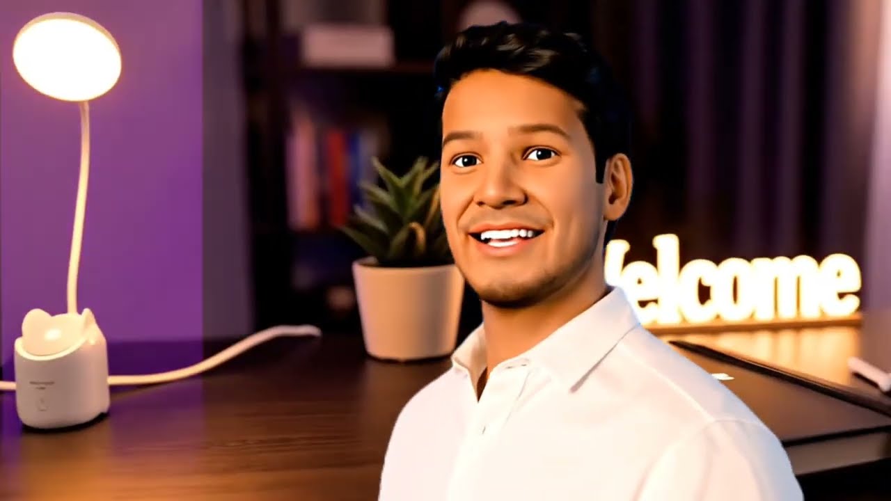 AI Generated Ad by Tomorrow AI | best led table lamp for study