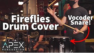 Fireflies - Owl City Percussion Cover (VOCODER SNARE)