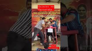 Gujarat vs Karnataka (Pafi Nationals)| Ketul Raval  #armwrestling #india  #trending #subscribe #yt