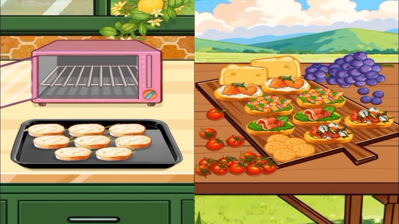 Crostini Bread Recipe Gameplay | WA Games 