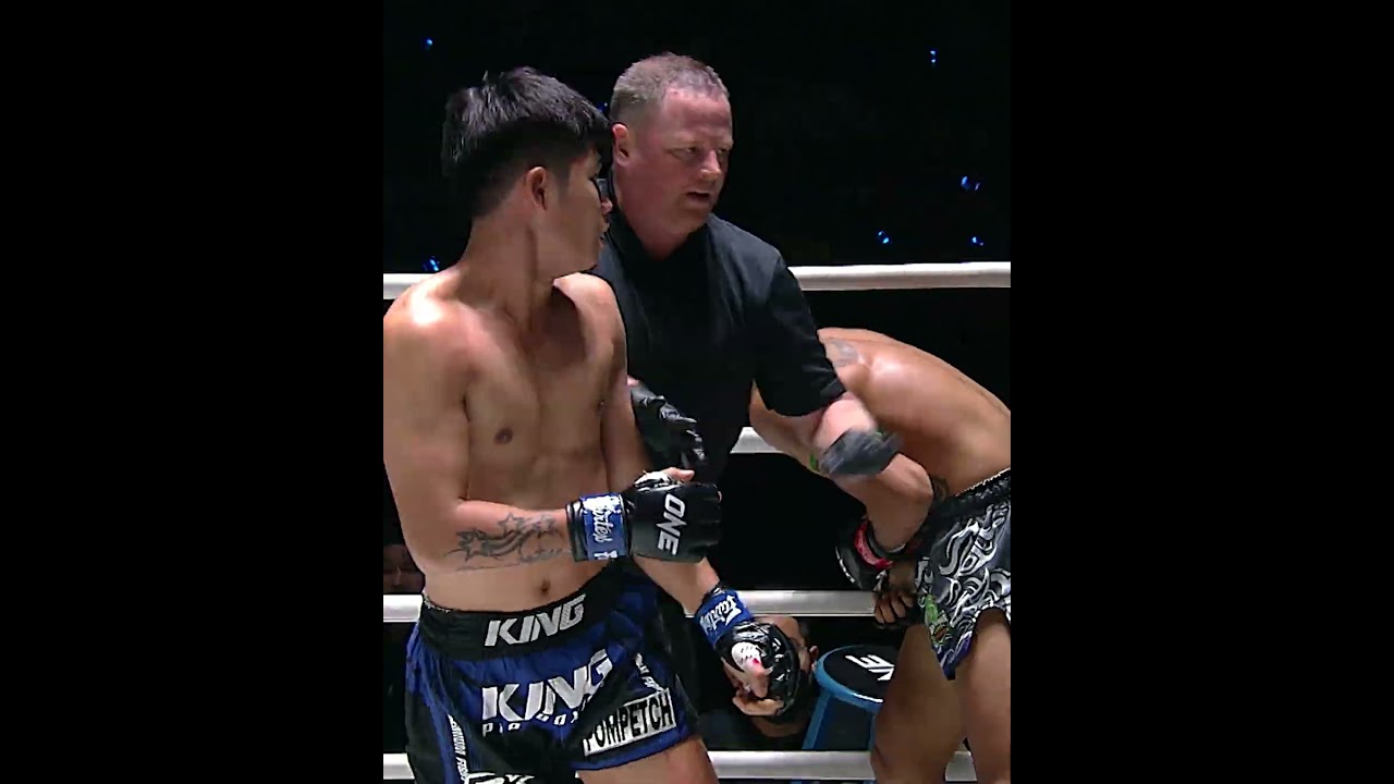 HE KEPT COMING 😤 Pompet now takes on Nat Khat Min at ONE Friday Fights 163!