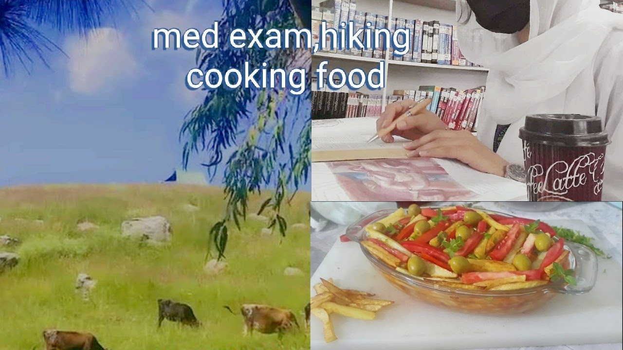 taking med exam | hiking ,grocery shopping ,cooking food | chill med student weekly vlog