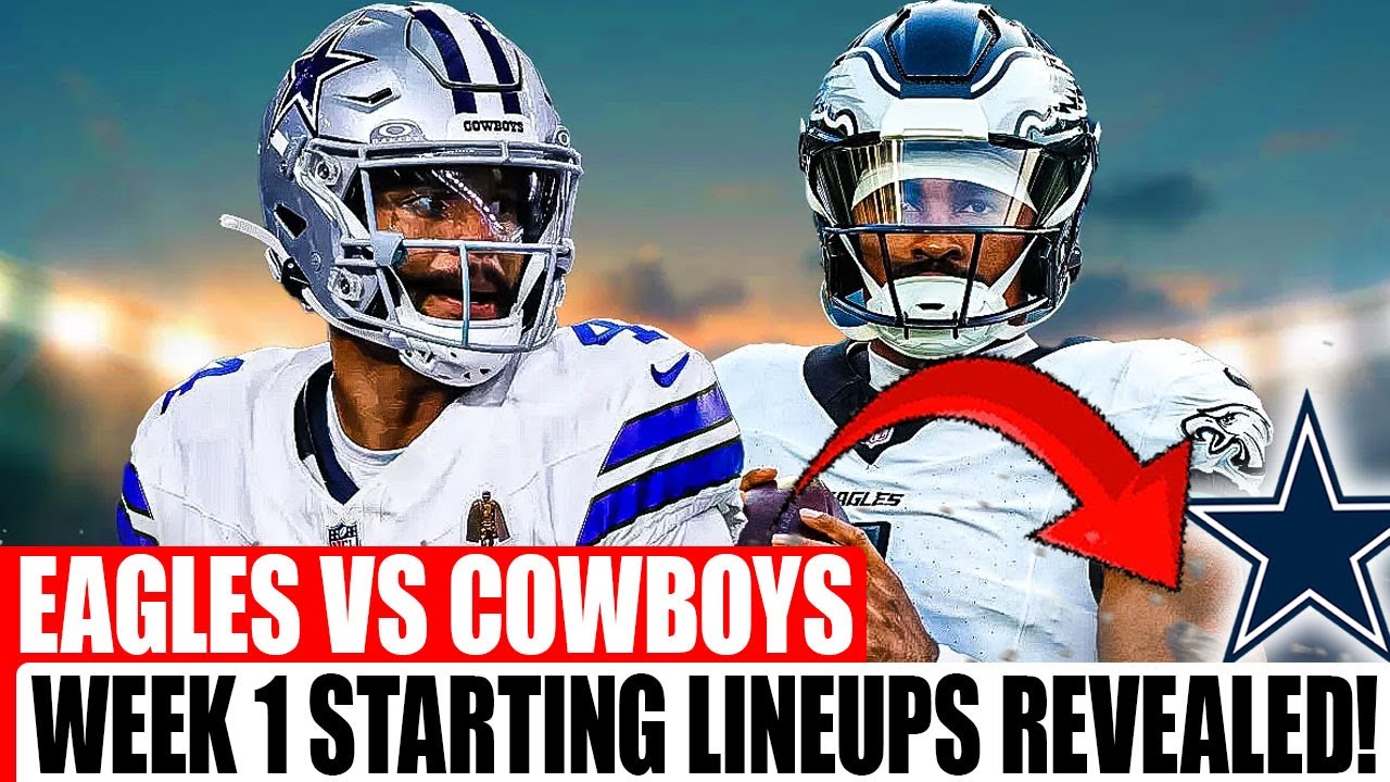 🔥 Dallas Cowboys 2025 Starting Lineup REVEALED Ahead of Week 1 vs ...