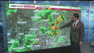 First severe storms of the season and more soakers on the way