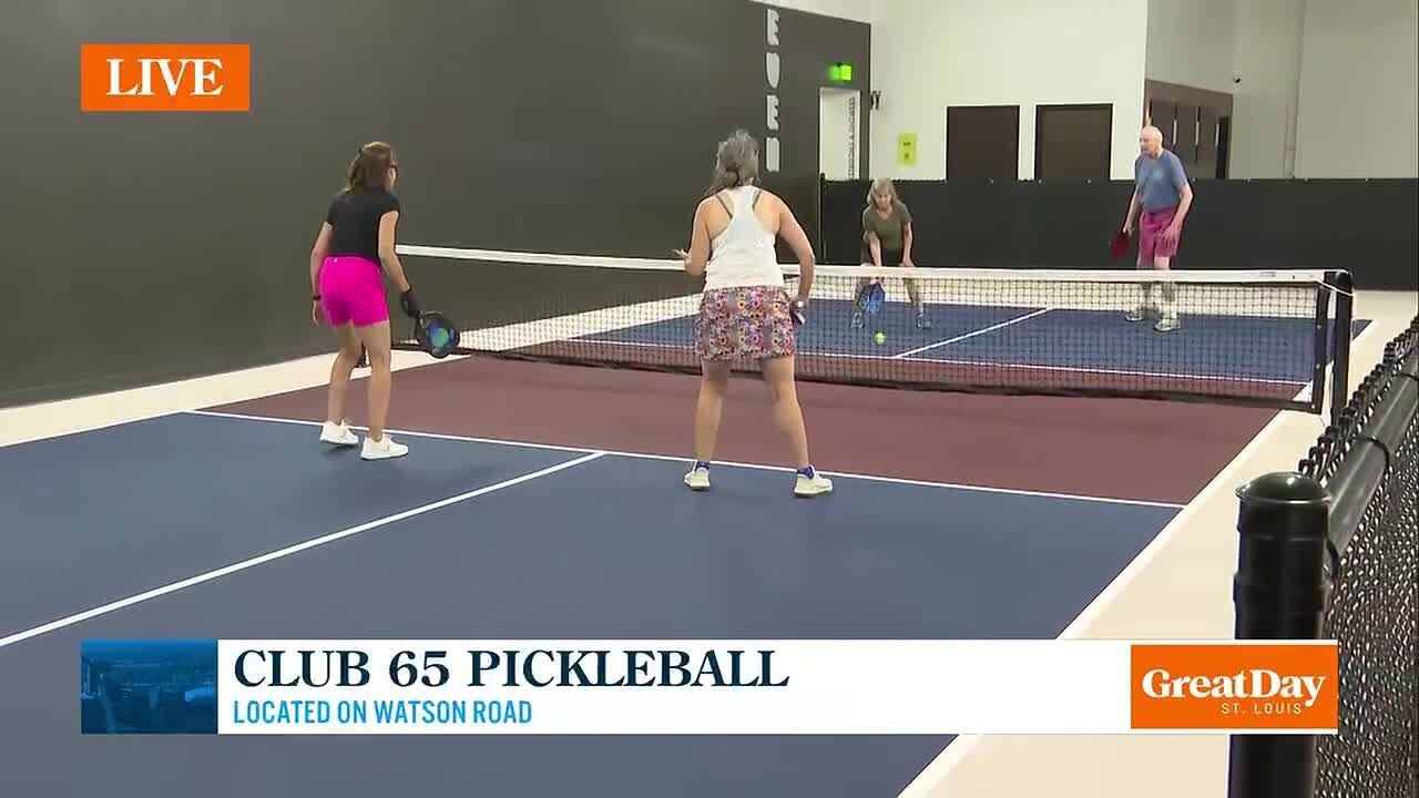 Club 65 Pickleball New Premium Indoor Courts - YouTube
