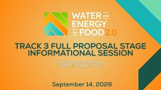 WE4F 2.0 MENA | Track 3 | Full Proposal Informational Session News