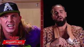 Seth Rollins & Riddle Swear Promo - WWE Raw 8/29/22