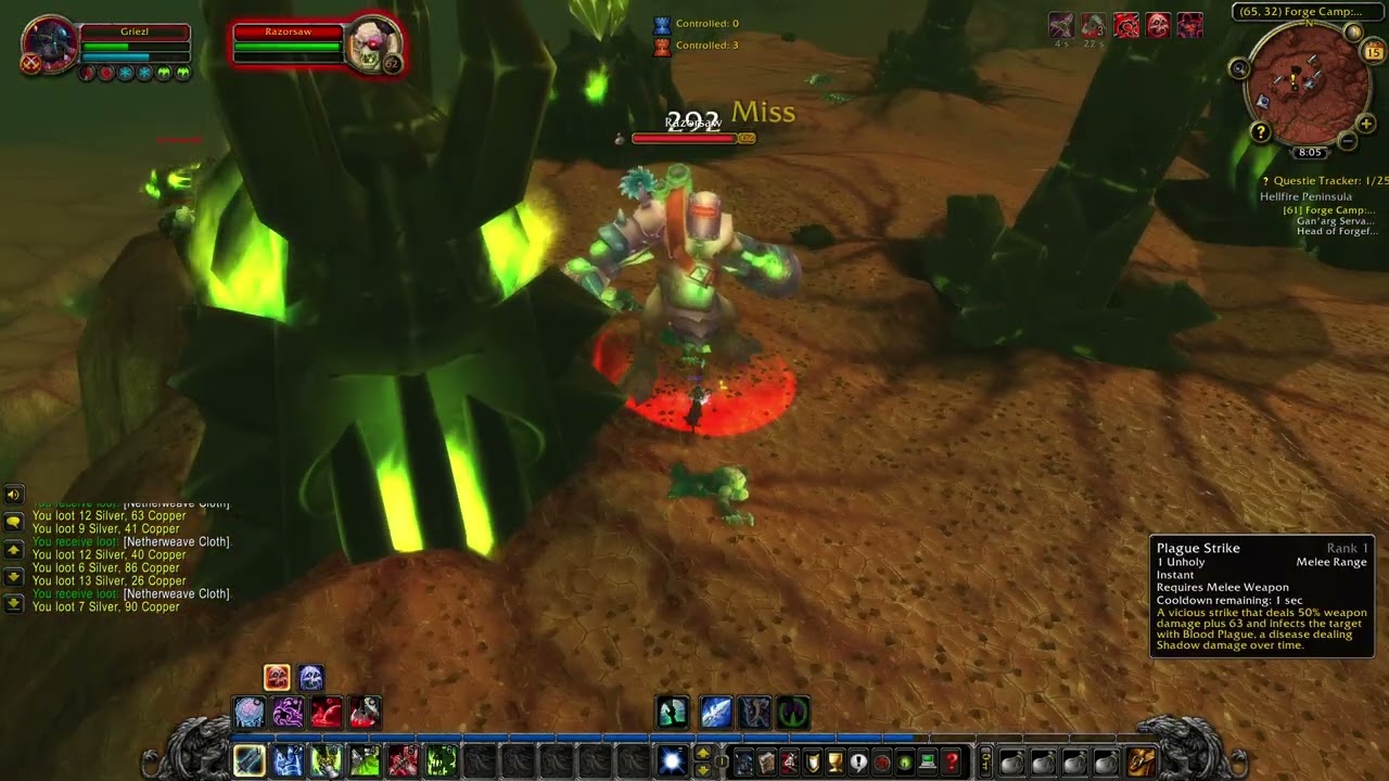 WotLK Classic - Quest 56: Forge Camp: Mageddon (Blood Elf, Death Knight)