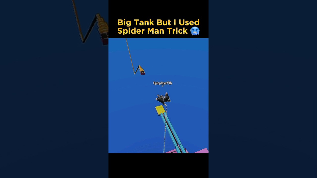 Can You Do This Spider Man Trick? Very OP Trick Don't tell Dev to fix it 🤫 