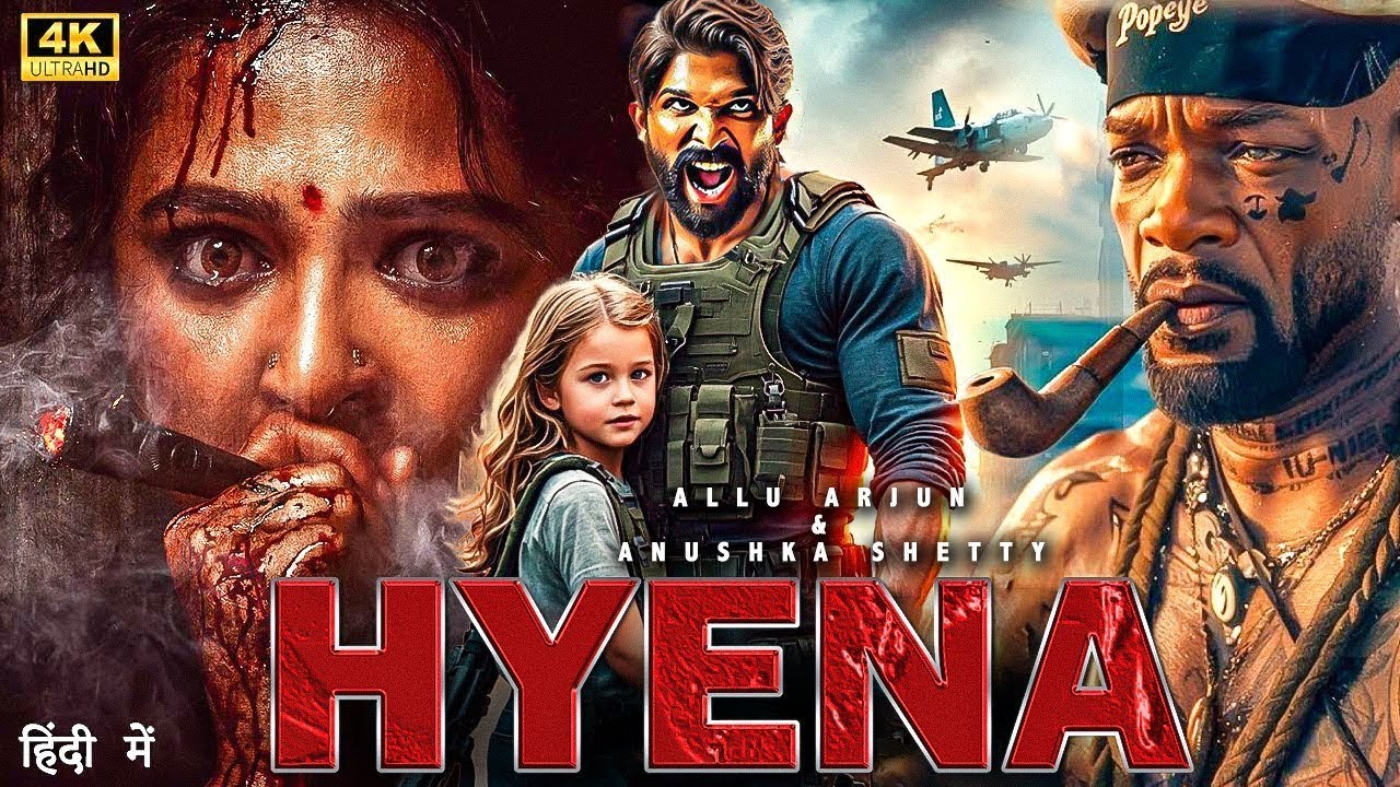 HYENA (2025) New South Action Movie Hindi Dubbed | Allu Arjun | New South Blockbuster Action Movie